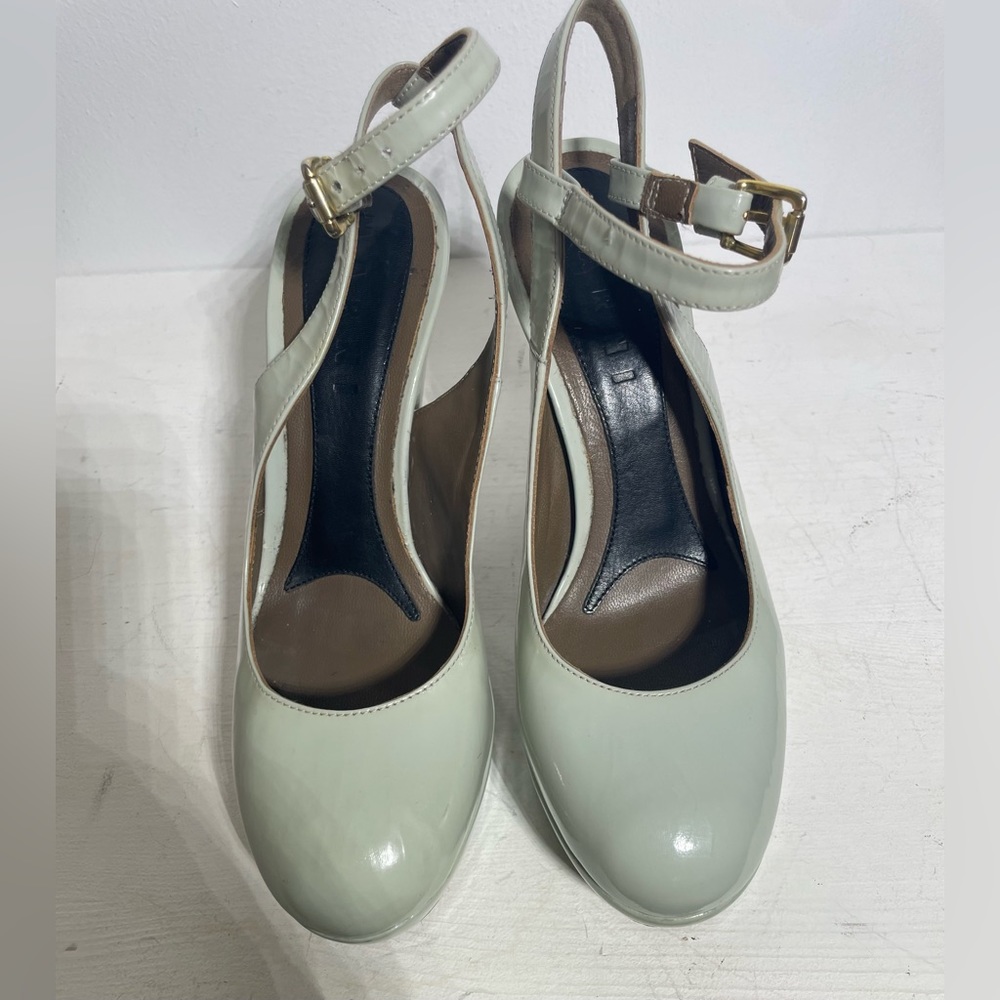 MARNI Women’s Leather Platform Maryjane Pumps in Size 36/ US Size 6